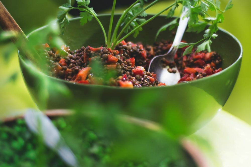 Researchers are studying L-cysteine to grow hair. Lentils are a natural, abundant source of this amino acid.