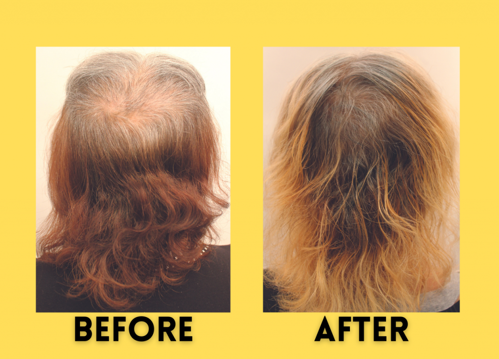 olive oil for hair before and after