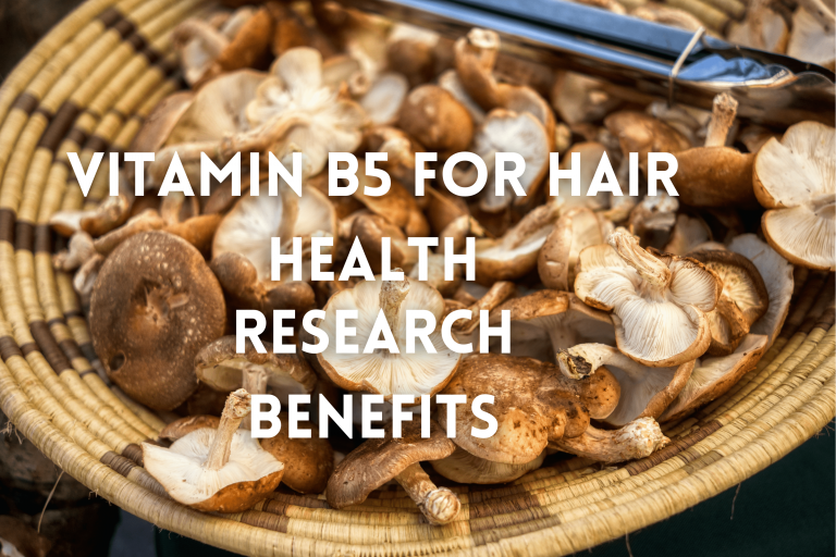 VIDEO Vitamin B5 for Hair Growth, Hair Health Benefits & Studies